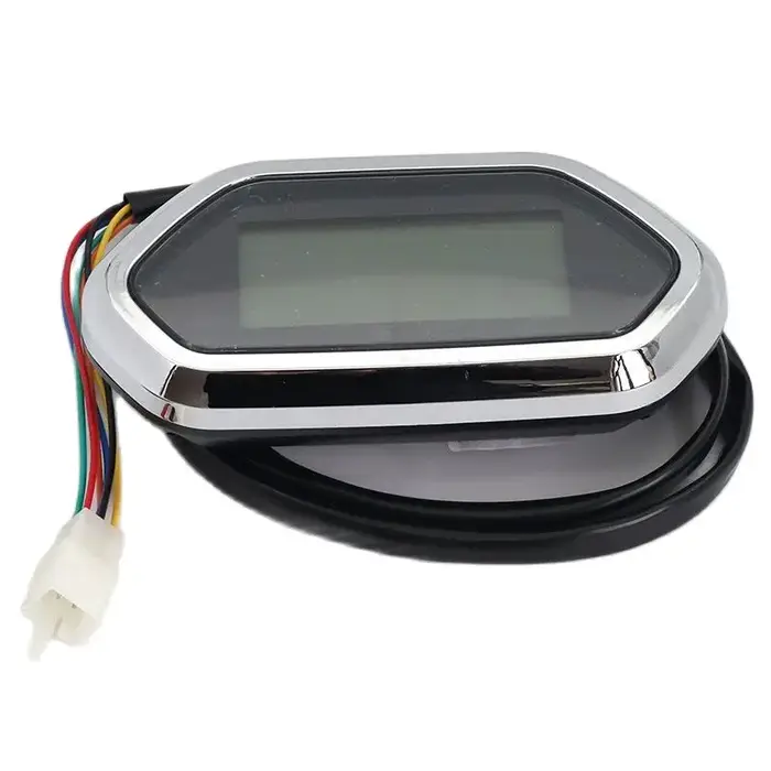 Compteur galvanoplastie LED LCD TingParts scooter Citycoco - Accessoire modifié 60V pour moto et scooter électrique