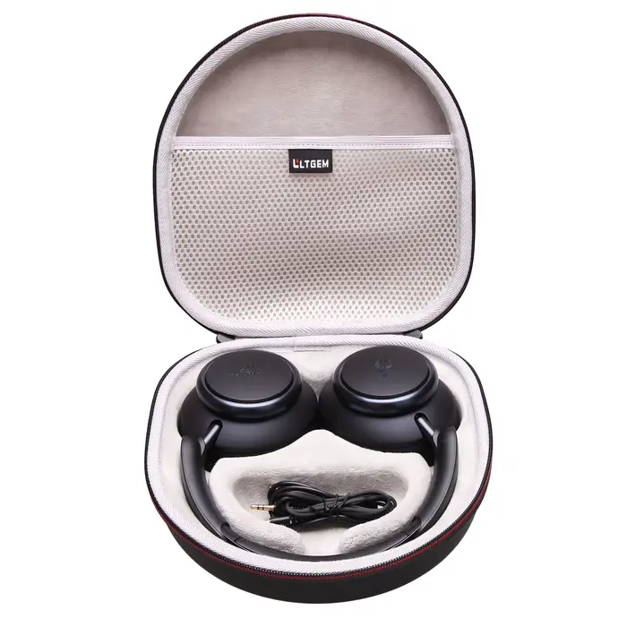 Étui pour écouteurs LTGEM pour Anker Soundcore Space One Pro/Q45/Life Q35, sac de rangement de prote