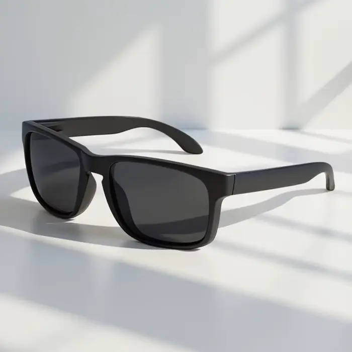 Lunettes de soleil polarisées carrées classiques pour hommes et femmes, Vintage, en plastique, éléga