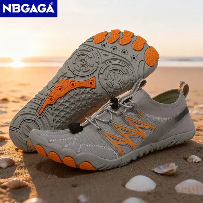 Chaussures de sport aquatique pour hommes, baskets légères à cinq doigts, antidérapantes, à séchage 