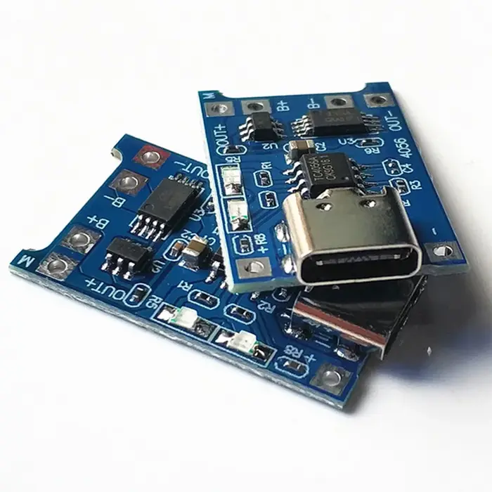 5 pièces type-c/Micro/Mini USB 5V 1A 18650 TP4056 Module de chargeur de batterie au Lithium carte de