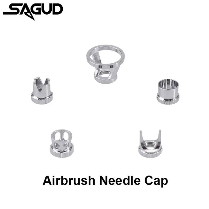 Accessoires de capuchon d'aiguille de buse d'aérographe, outil de remplacement Normal/couronne/Tomah