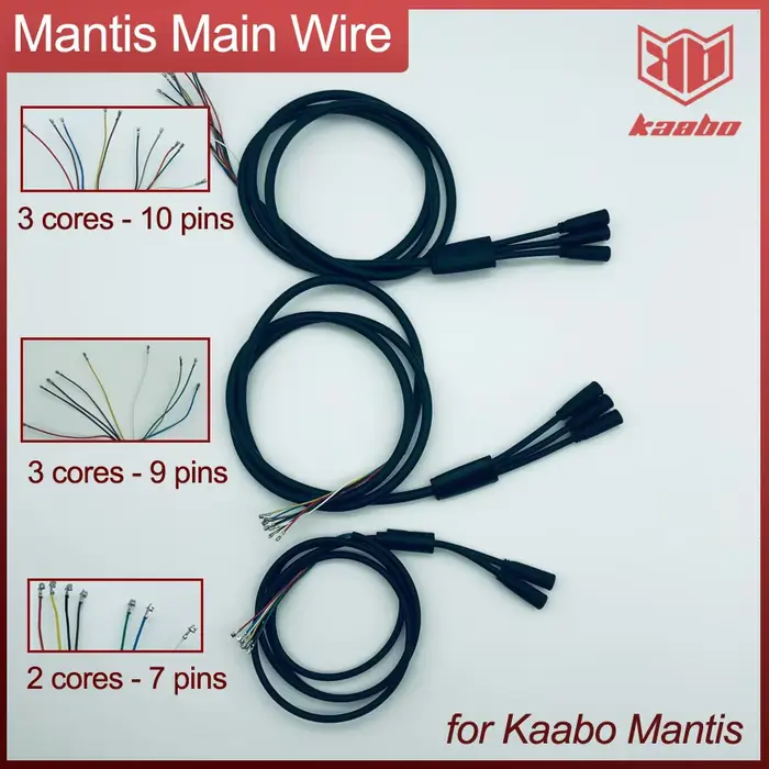 Mantis10 nouvelle ligne de câble de câblage principal pour Kaabo Mantis 10 Pro Plus + accessoires de