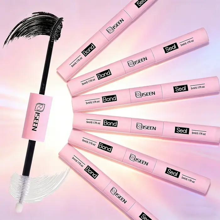 Colle pour Cils en Grappes, Adhésif et Scellant pour Extensions de Cils 10ml, Tenue Forte et Impermé