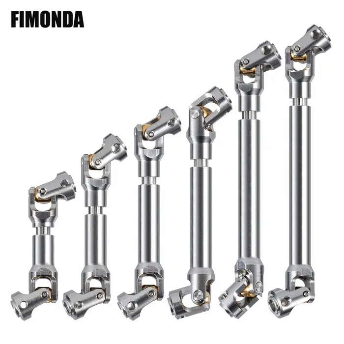 Arbre d'entraînement en acier inoxydable, 5mm, Joint universel, pour plates-formes 1/10 RC chenille 