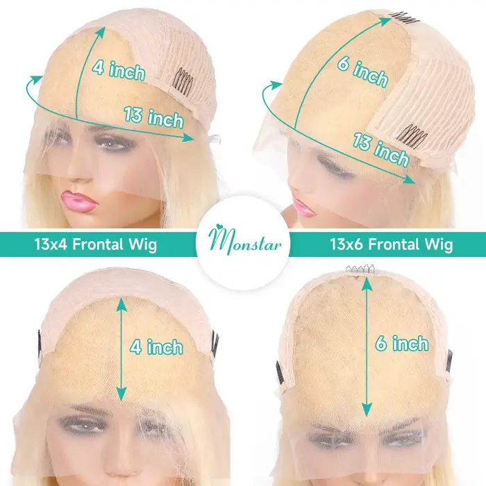 Perruque Lace Front Wig Body Wave naturelle, cheveux humains, couleur blond miel, 13x4, 13x6, 613 HD