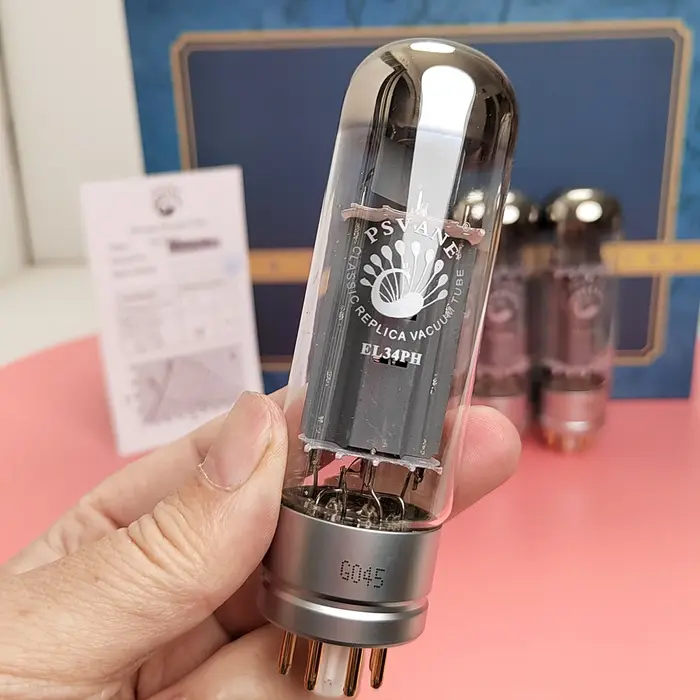 PSVANE Tube EL34PH HIFI qualité sonore originale paire assortie en usine pour amplificateur à Tube s