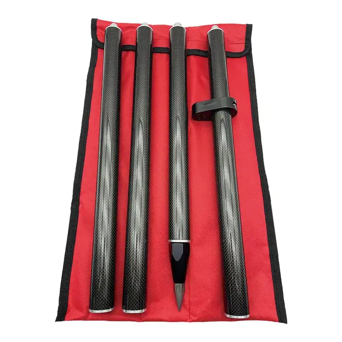 Poteau d'arpentage en fibre de carbone, 1.8m de long, GPS Store, ISM POLE, GPS GNSS RTK, type d'arpe