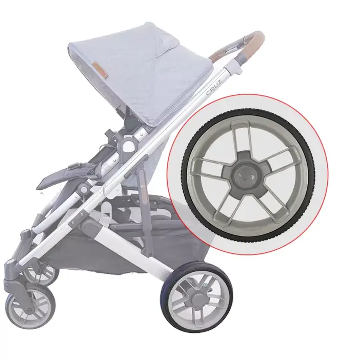 Poussette de roue arrière pour Uppababy Cruz V2, housse de roue arrière, boîtier sans chambre à air 