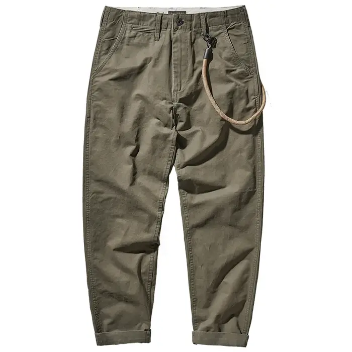 Salopette de Marque Japonaise Rétro pour Homme, Pantalon Droit, Ample, Décontracté, Pieds Coniques, 