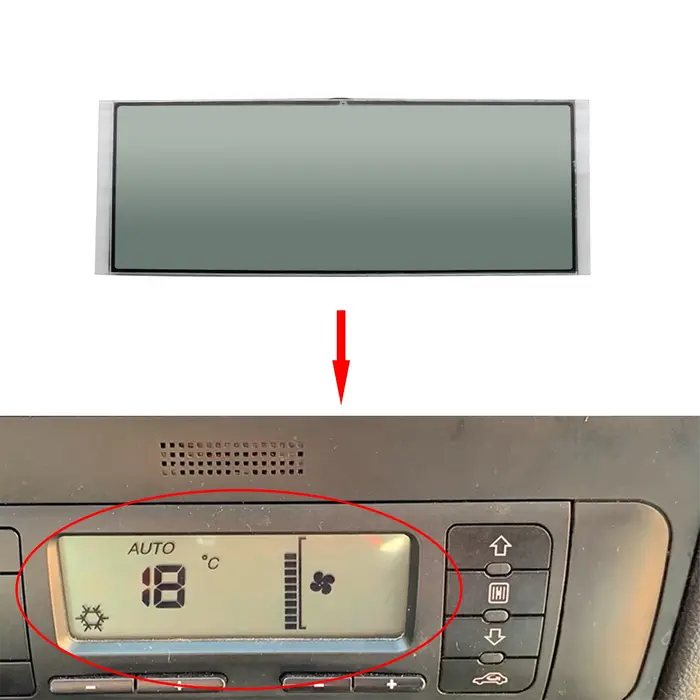 Écran LCD pour Seat Leon Seat Toledo ACC, affichage de l'unité, moniteur de contrôle du climat, répa
