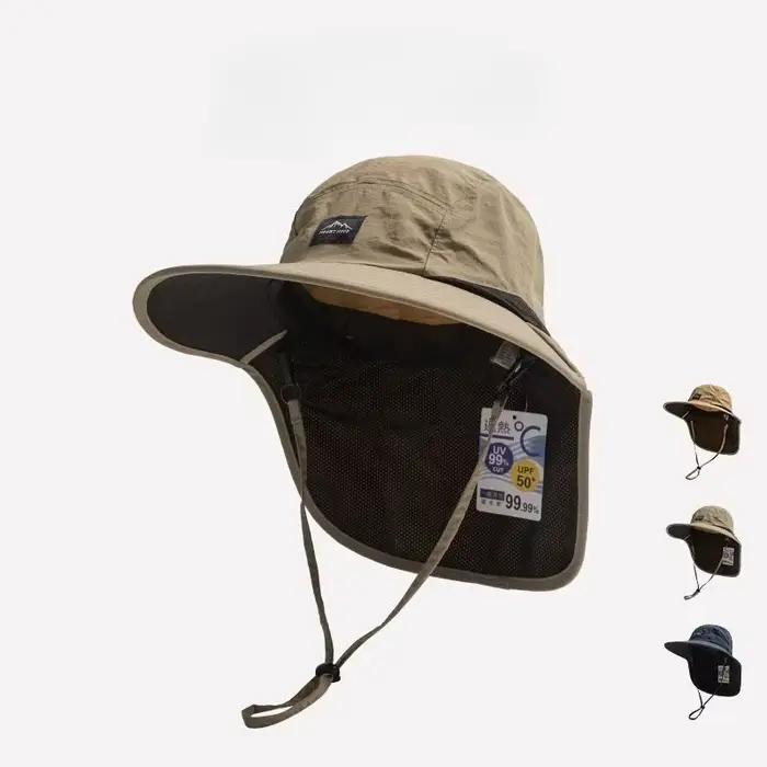 Casquettes Panama unisexes d'été à large bord, imperméables, à séchage rapide, visière d'extérieur, 