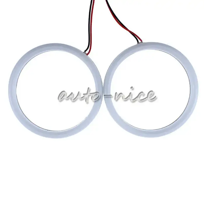Anneau lumineux LED Angel Eye Halo, en coton blanc, pour BMW E46 OJ Coupé Facelift, 106mm