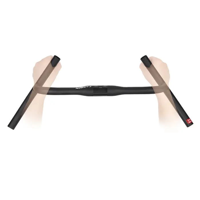 ZNIINO nouveau carbone modifier gravier H guidon grande barre évasée Cycle Cross route vtt vélo guid