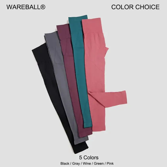 WAREBALL pantalons de Yoga taille haute Leggings de gymnastique Sport femmes Fitness sans couture fe