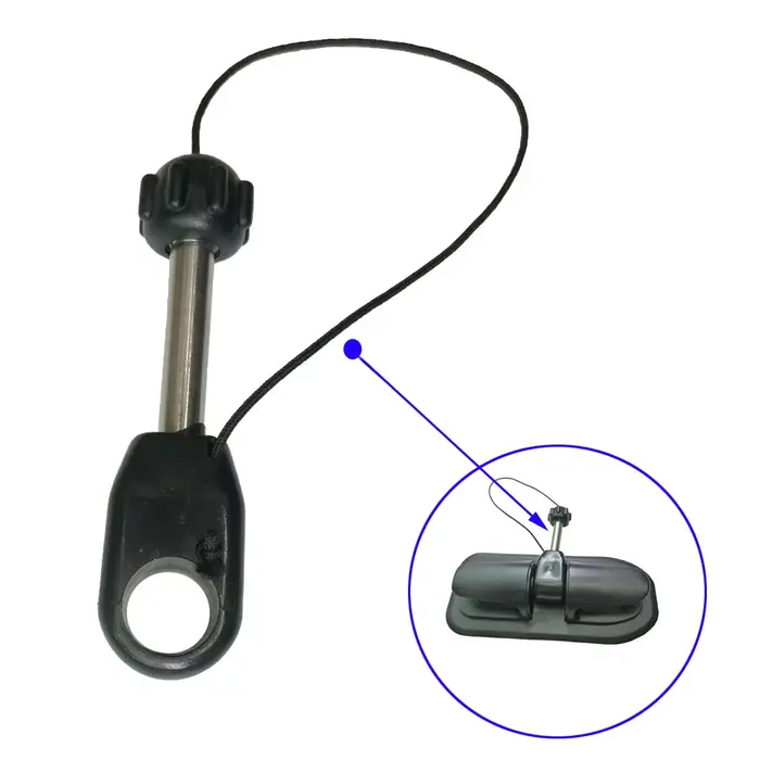 Remplacement de barre de goupille en T de verrouillage de rame de canot de bateau gonflable adapté à