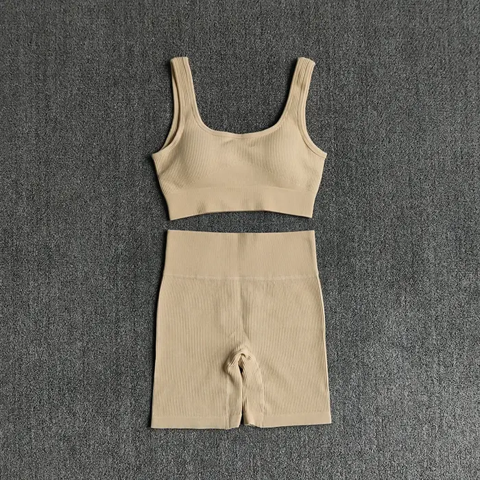 WAREBALL 2 pièces femmes Yoga ensemble ensemble de gymnastique soutien-gorge Sexy sans couture Short