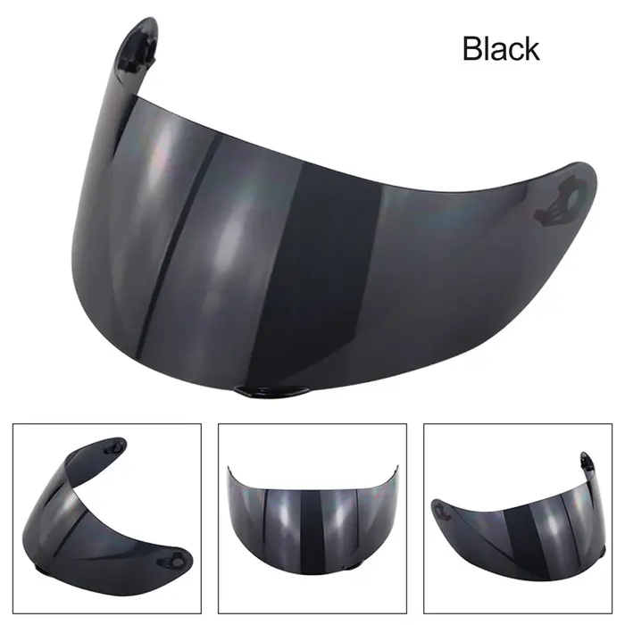 Visière de casque pare-vent de moto de remplacement pour casque intégral AGV K1 K3SV K5
