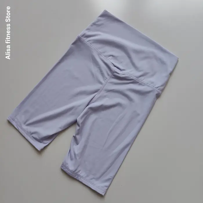 Shorts de yoga taille haute pour femme, respirants, élastiques, pour la gym, le sport, la course et 