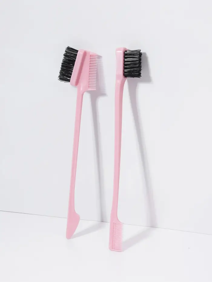 Brosses de contrôle des bords pour femmes, adaptées aux bords de cheveux, à la coiffure oculaire, sp