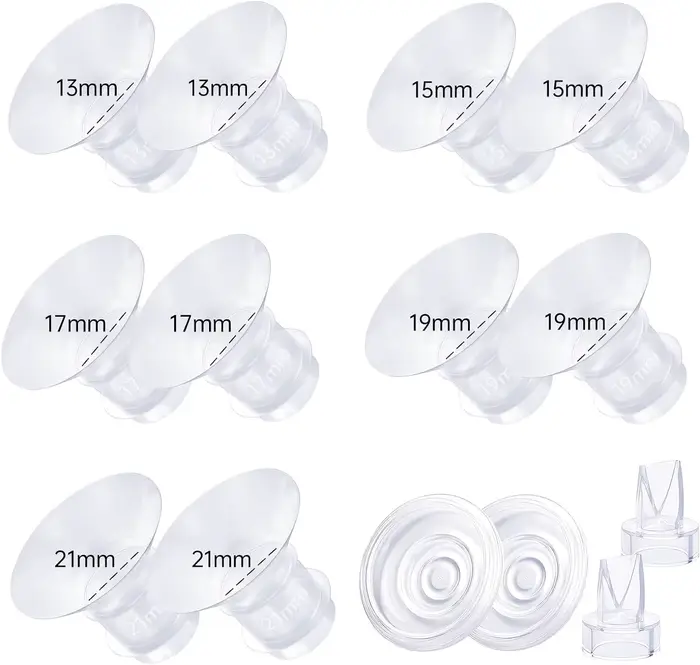 Inserts de bride 13/15/17/19/21 mm compatibles avec Momcozy S12/S12pro/S9/S9 pro, pour TSRETE/Spectr
