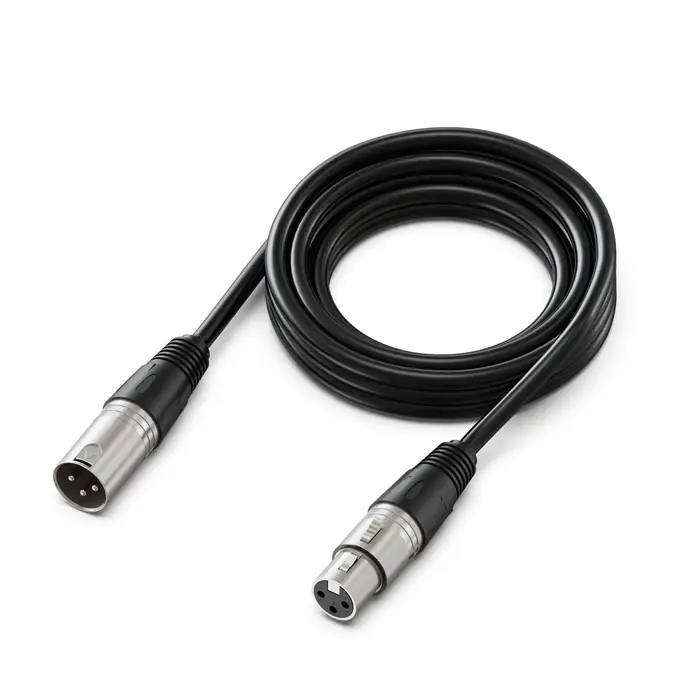FIFINE-Câble canon XLR pour microphone dynamique/condensateur, XLR mâle vers femelle rette pour cart