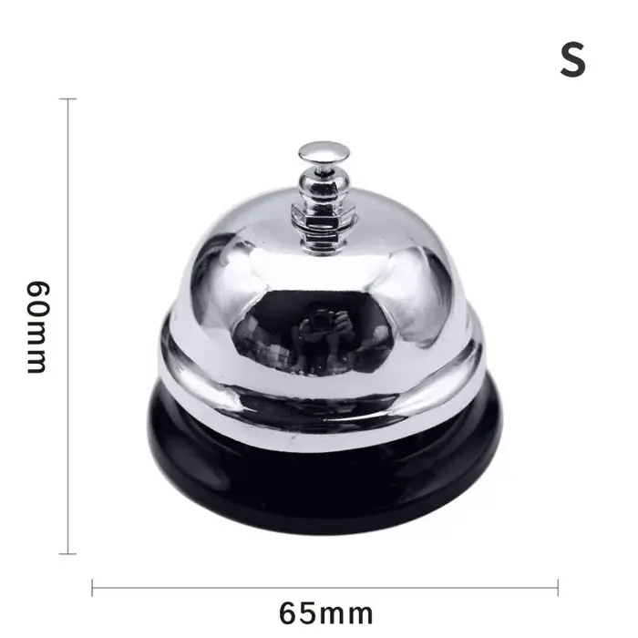 Anneau de service de cloche d'appel, base antidérapante à son clair et fort pour hôtel, restaurant, 