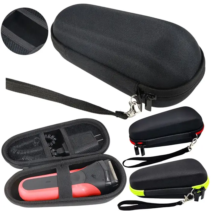 Étui de transport antichoc pour rasoir, sac de rangement de protection, étui de voyage portable pour
