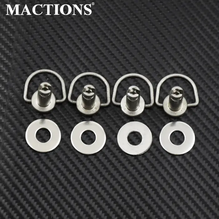 Boulon de goujon de broche de montage de sacoche rigide de fixation de moto pour Harley Softail Fat 