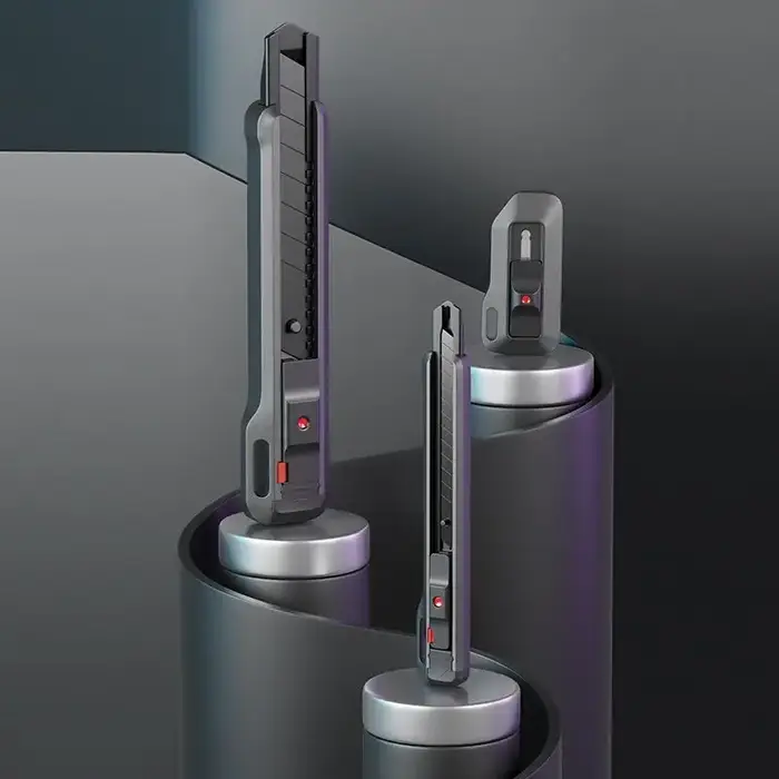 Nouvel Outil Portable Multifonction Mijia : Coupe-Papier en Acier Carbone avec Verrou de Sécurité, C