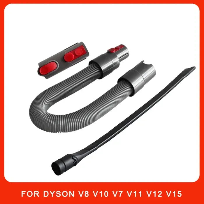 Kit de tuyau adaptateur Flexible pour suceur plat, pour aspirateur Dyson V8 V10 V7 V11 V12 V15, comm