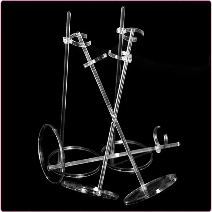 Support de jeu transparent pour 1/6 poupées, accessoires de 30cm