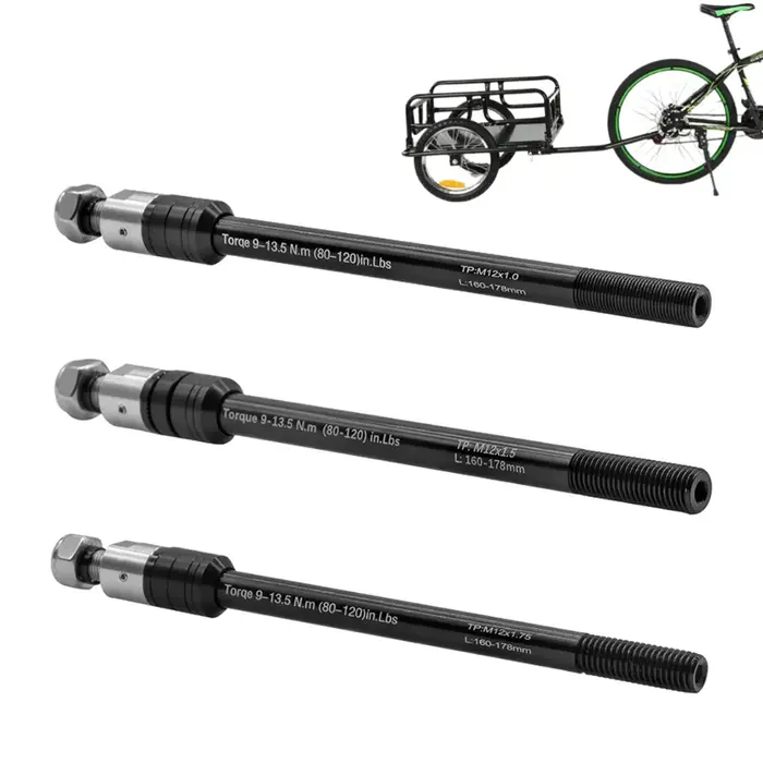 Remorque de vélo à axe traversant 160-178mm pour enfants chargement de jouets et vêtements aventures familiales randonnées en forêt sorties urbaines