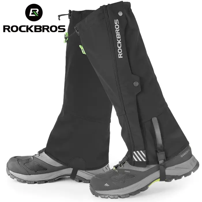 Guêtres imperméables ROCKBROS randonnée marche escalade chasse neige legging protection