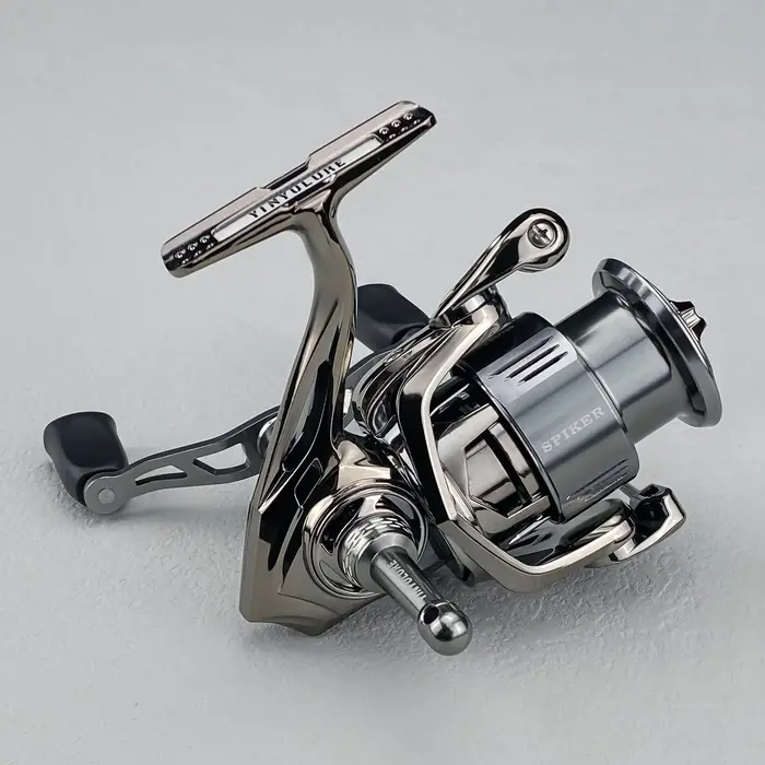YINYU SPIKER moulinet de pêche à visser carbone Double poignée coulée Style de vente chaude pour le 