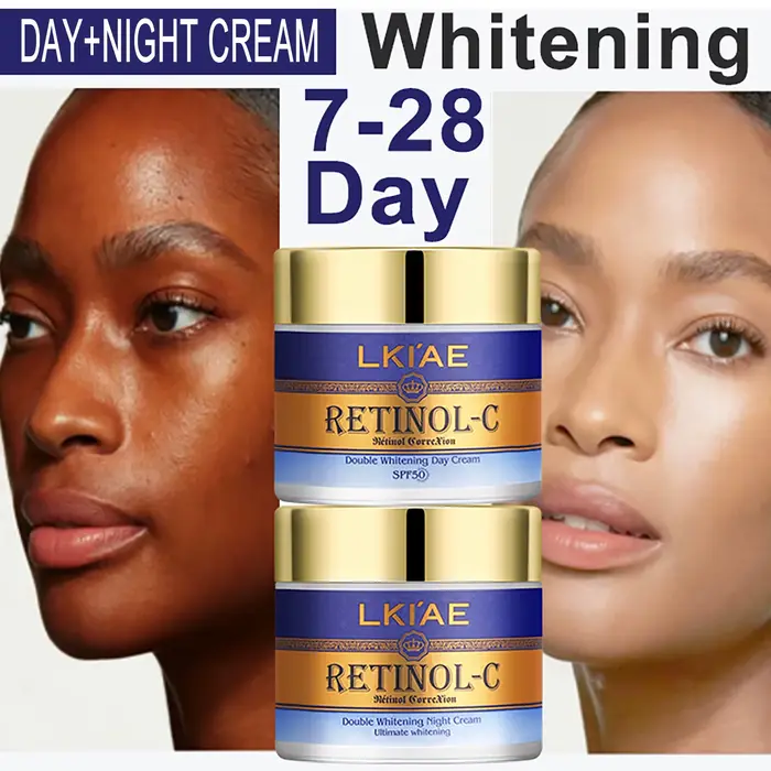 Crème blanchissante pour le visage AILKE au rétinol et extrait d'escargot pour tous les types de peau jours et nuitsUsageIdOccasionsSpéciales