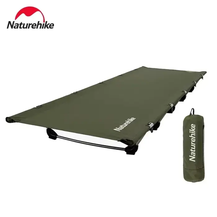Natureifa Xjc05-Lit de Camping Pliant, Compact, Ultraléger, Voyage, Pêche, Plage, Couchage en Plein 