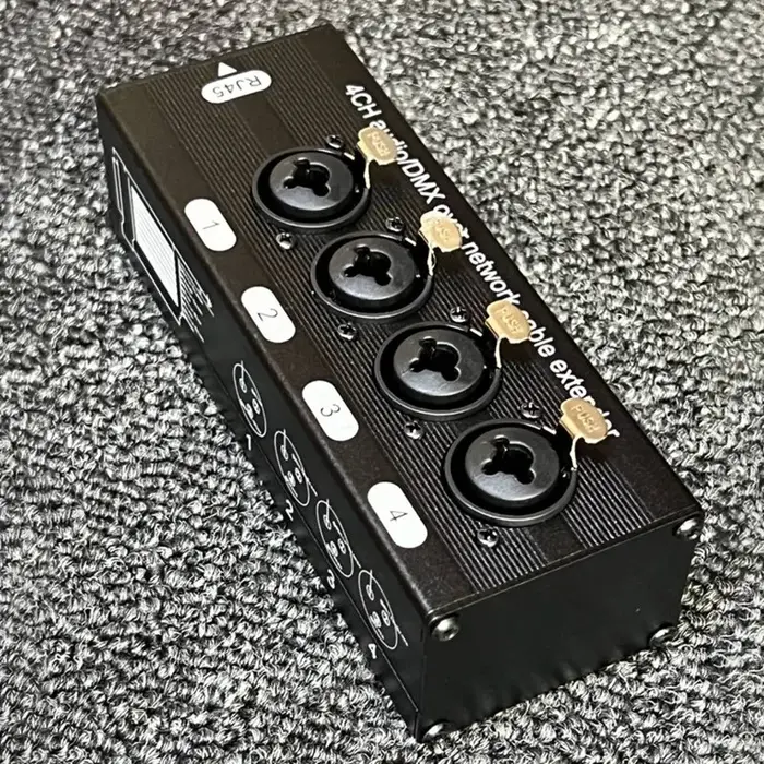 Câble d'extension audio et DMX sur réseau, prolongateur de signal mâle et femelle, 4 canaux, 3 broch