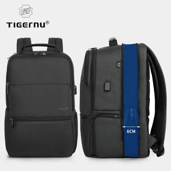Tigernu sacs à dos de voyage pour hommes 15.6 17 19 ''sac à dos pour ordinateur portable homme sac à