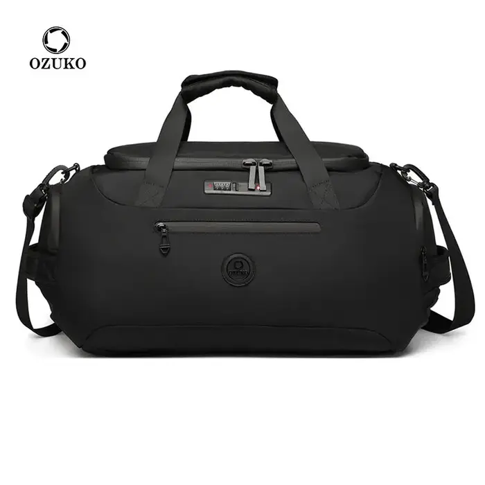 OZUKO-Sacs à main intelligents de grande capacité pour hommes, sacs à bagages à main d'affaires, sac