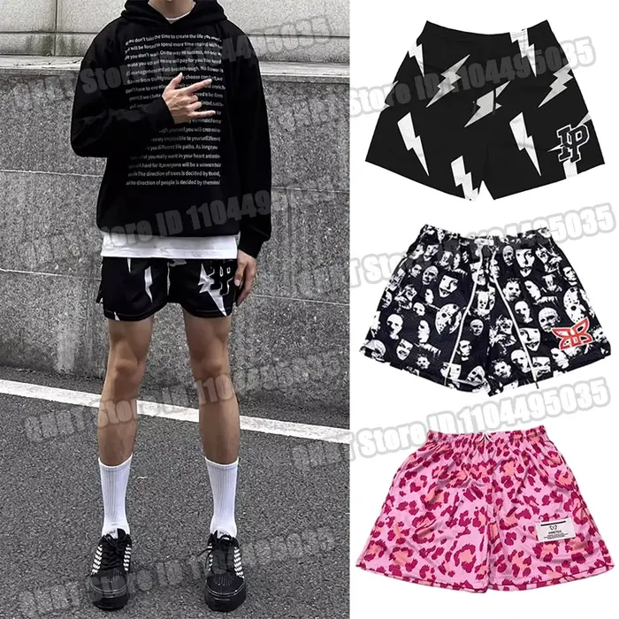 Shorts de basket été homme maille respirant séchage rapide fitness plage course