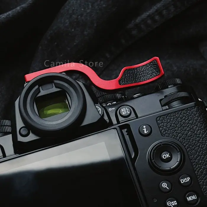 Poignée en métal pour appareil photo Nikon Zf Z-f, avec accessoires de protection en cuir