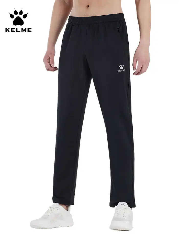 Pantalon d'entraînement football Kelme pour homme - Pantalon de sport compétition jambe droite
