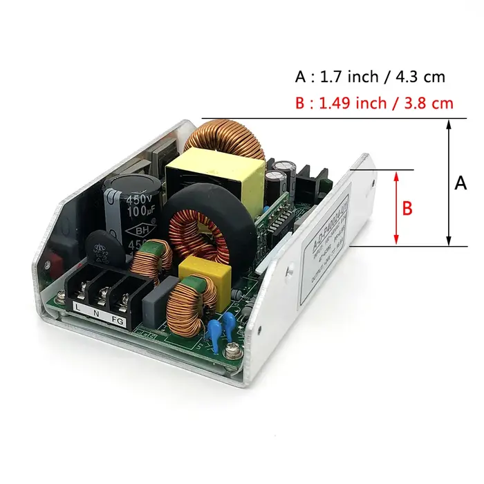 Amplificateur de puissance numérique, alimentation à découpage 400W avec fonction PDavid 24V 32V 36V