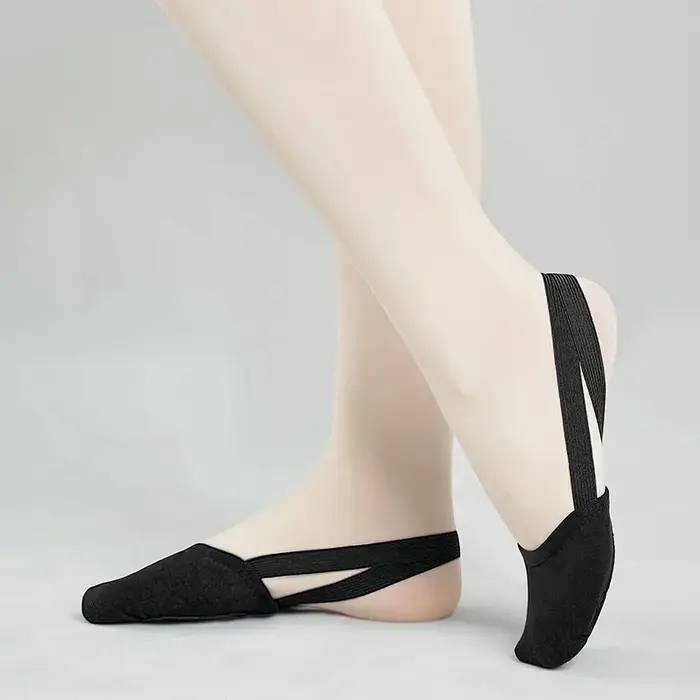 Chaussons de gymnastique rythmique en microfibre - Pour ballet et danse filles femmes