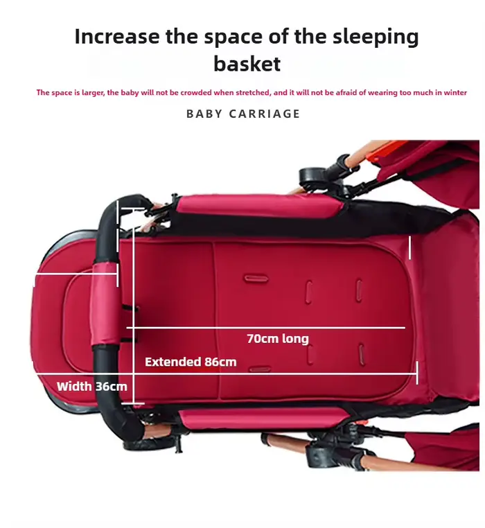 2025 nouveau Style poussette bébé à quatre roues poussette de bébé pliable légère avec fonction bidi