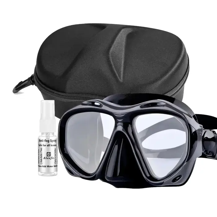 Masque de plongée hypermétropie lentilles verre Guatemala spray anti-buée équipement hommes femmes +2.0 à +5.0