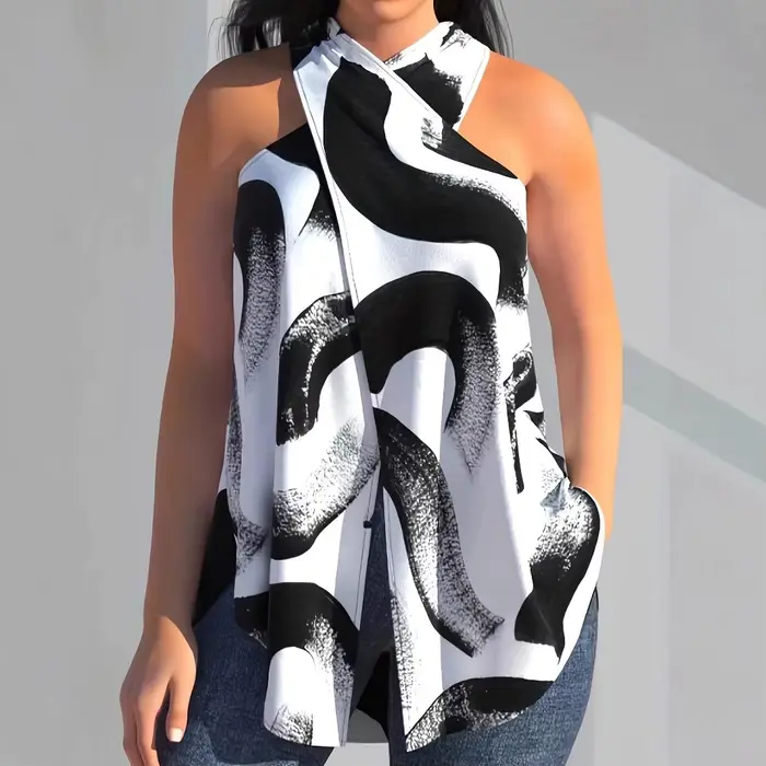 Vêtements décontractés d'été pour femmes grandes tailles mode tendance confortables pour bureau et sorties estivales ```