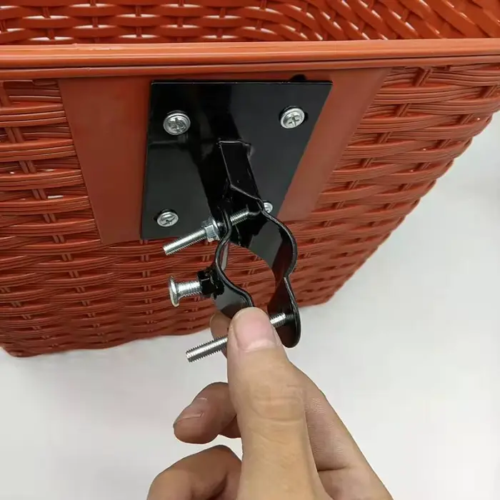 Support de fixation pour panier de vélo et scooter accessoire pour vélo électrique et cyclisme occasionnel et quotidien