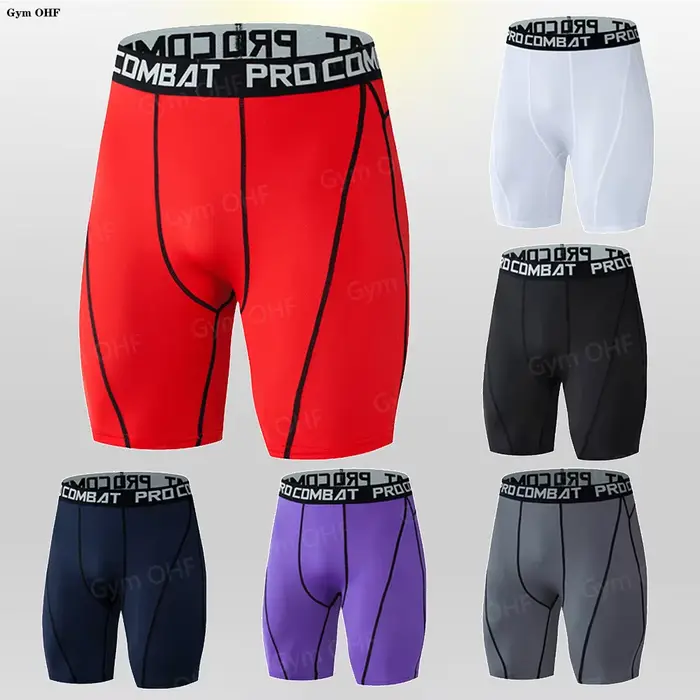 Collants de course hommes Shorts sport Leggings pantalons de Compression Jogging Fitness gymnase pan